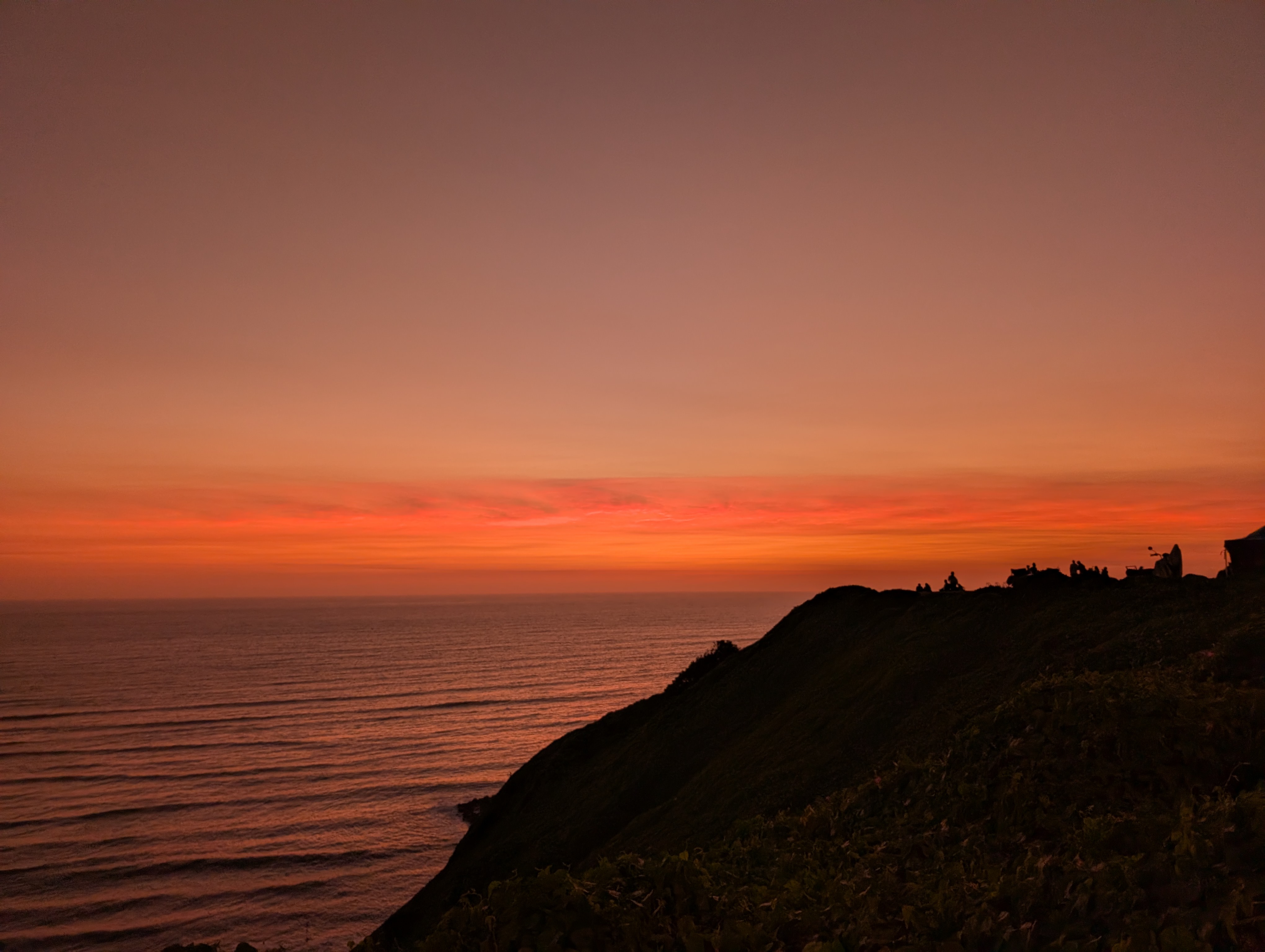 Sunset at the Park of Love